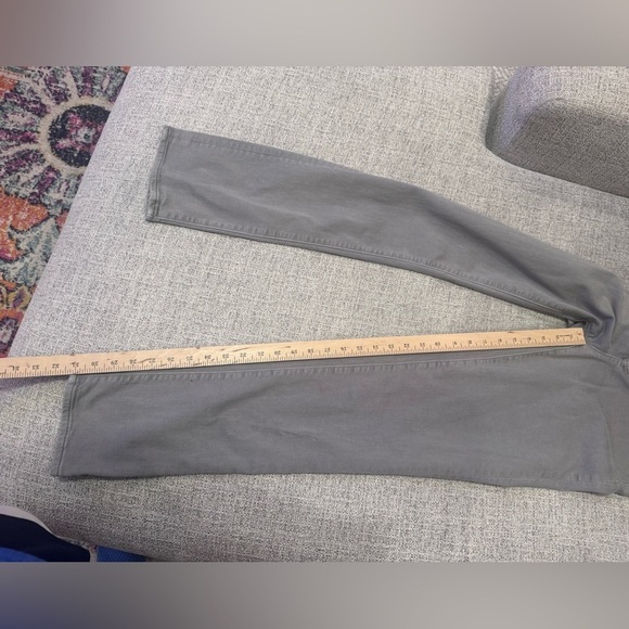 Lands’ End Grey Mid Rise Straight Leg Women’s Jeans Sz 6 - Picture 10 of 12